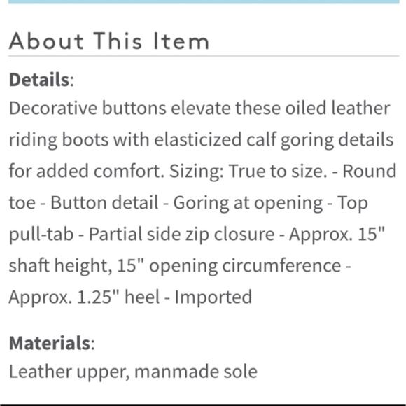 Arturo Chiang Enchante Leather Riding Boots 6.5 - Picture 14 of 14